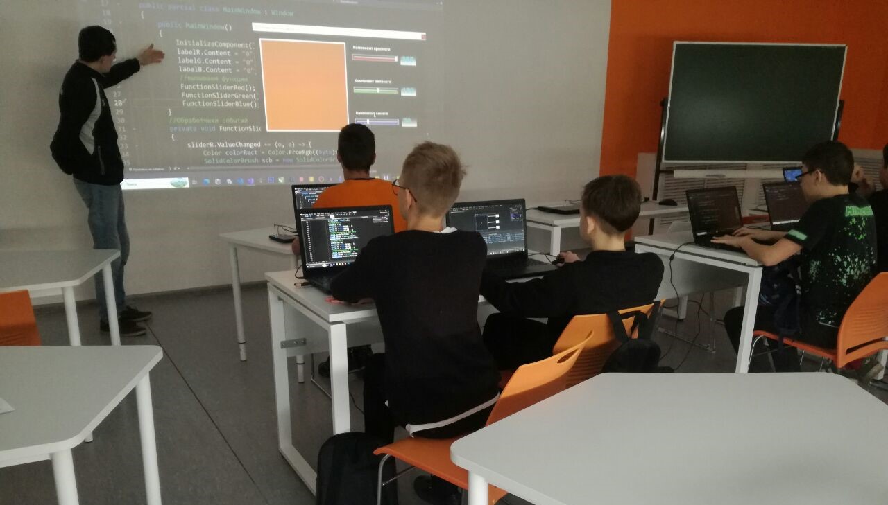 Итоговые занятия в IT-квантуме.